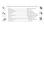 English Worksheet: comparatives and superlatives 