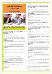 English Worksheet: PASSIVE VOICE(ALL TYPES)