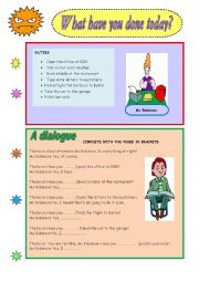 English Worksheet: The secretarys duties