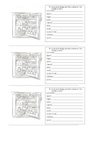 English Worksheet: SOME/ANY