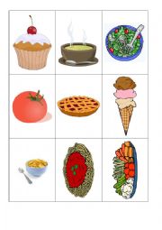 English Worksheet: Food flashcards 2
