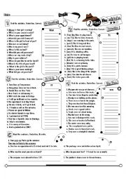 English Worksheet: Find the Mistakes_02 (Fully Editable + key)