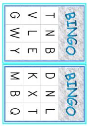 English Worksheet: Phonics Bingo part 2 of 2