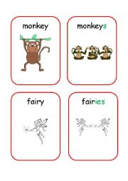 English Worksheet: Plurals 4