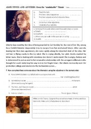 English Worksheet: THE 