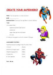 Create your Superhero!