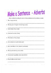 English worksheet: Adverbs of frequency