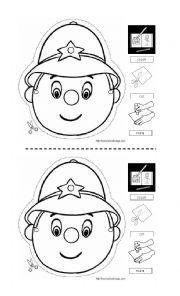 English Worksheet: CUT AND PASTE 3