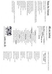 English Worksheet: The Beatles - Songs