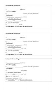 English Worksheet: Open dialogue practice