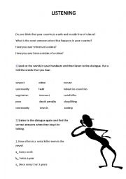 English worksheet: integrated presentation