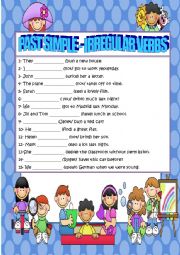 PAST SIMPLE - IRREGULAR VERBS