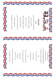 English Worksheet: Useful phrases for travel or emigrating -  mini-book