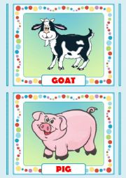 English Worksheet: Animals Farm 1