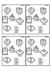 English Worksheet: Shapes