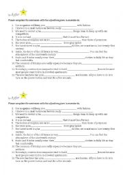 English Worksheet: vocabpool