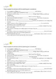 English worksheet: vocabpool