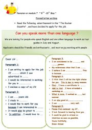 English Worksheet: Job Hunting 