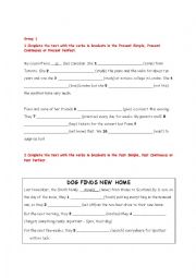 English Worksheet: All tenses, Gerund, Perfect infinitive