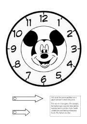 Mickey Clock Game