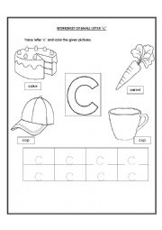 English Worksheet: Alphabet worksheet