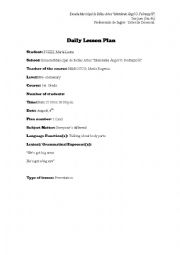 English Worksheet: The Body