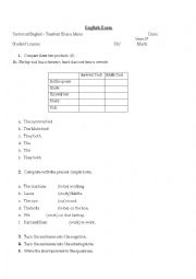 English Worksheet: Technical English Test