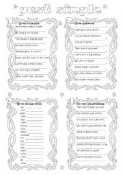 English Worksheet: past simple