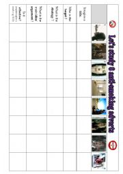 English Worksheet: Lets analyse 8 anti-smoking TV adverts