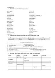 English worksheet: vocabpool