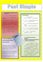 English Worksheet: Past Simple Exercise