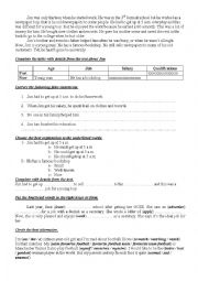 English Worksheet: 9th Form Worksheet 22