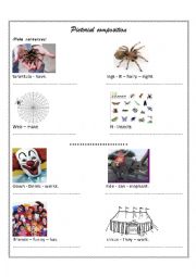 English Worksheet: Pictorial Composition