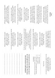 English Worksheet: Learning Get Phrases with Rihannas Cry