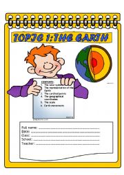 English Worksheet: EARTH PART 1 lesson plan