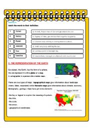 English Worksheet: EARTH PART 3