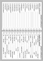 English Worksheet: present continuous