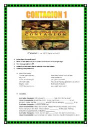 CONTAGION MOVIE SEQUENCE 1 (+ keys) (4 pages)