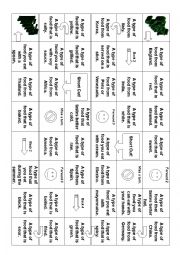 English Worksheet: Food game