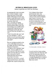 English Worksheet: Newspaper article - journalistic writing