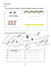 Classroom Objects,colors,numbers