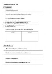 English Worksheet: Oliver Twist, the film - 2nd part at last!!!