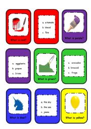 Color Card Game