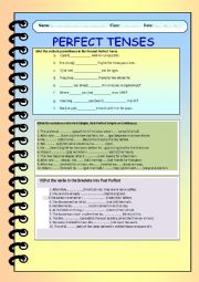 REVISING PERFECT TENSES