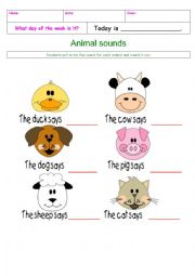 Animal sounds