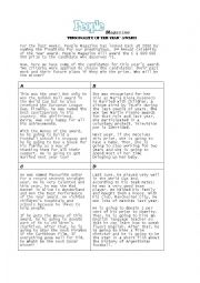 English Worksheet: Guided Writing