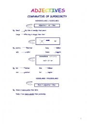 English Worksheet: Adjective Degrees