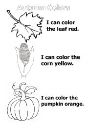 English Worksheet: COLORS