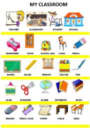 classroom objects