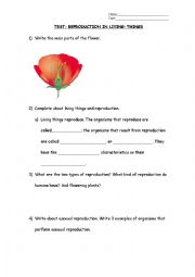 Test on the reproduction of living things